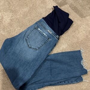 KanCan Women's Straight Leg Jeans - Blue